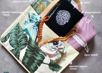 Alat Sholat untuk Couple Hadiah Wedding / Souvenir